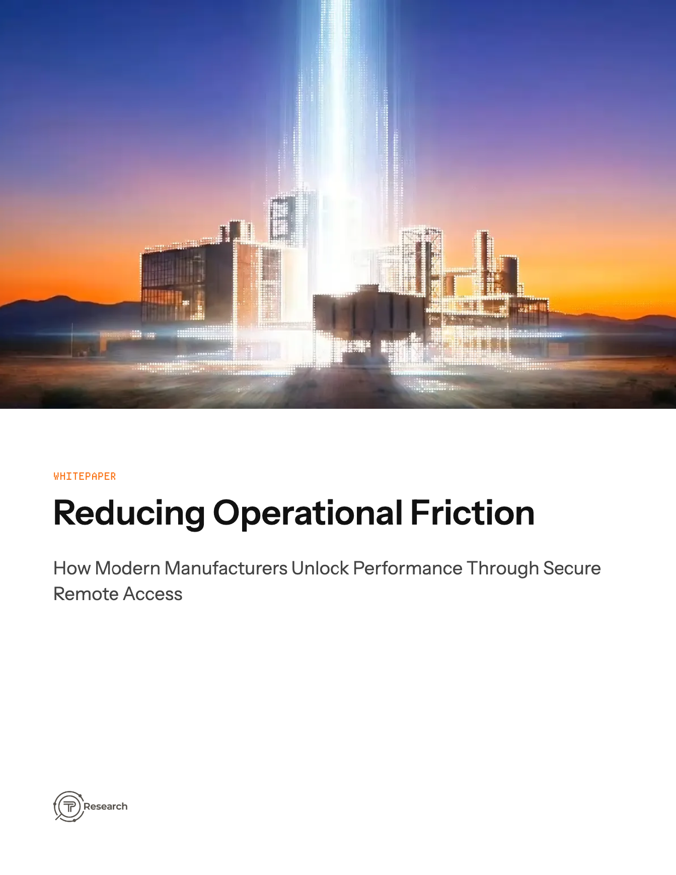 Operational Friction Thank You for Downloading Takepoint Research Reducing Operational ...